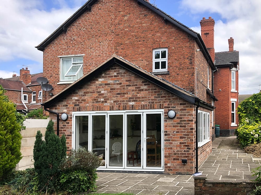 kitchen extension with bi folds