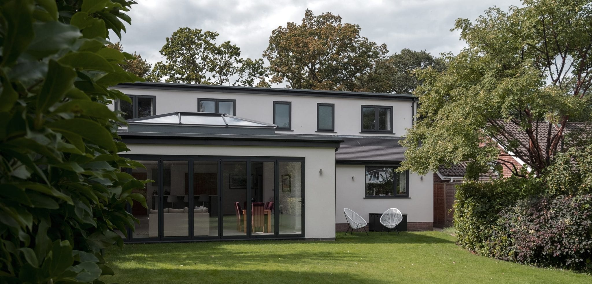 kitchen extension with bi folds Cheshire